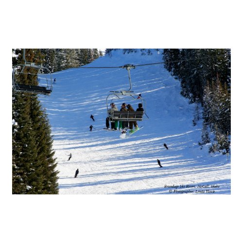 Brundage Ski Resort, McCall, Idaho print
