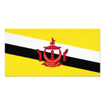 Brunei – Bruneian Flag Art Photo