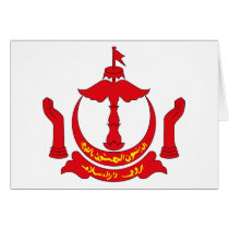 Brunei Coat of Arms cards