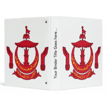 Brunei Coat of Arms detail Vinyl Binder