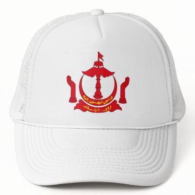 Brunei Coat of Arms Hat by FlagTshirts
