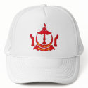 Brunei Coat of Arms Hat by FlagTshirts Brunei Coat of Arms Hat