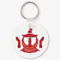 Brunei coat of arms keychains