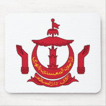 Brunei coat of arms mousepads