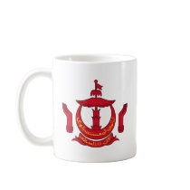 Brunei coat of arms mugs