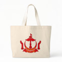 Brunei Coat of Arms Tote Bag by FlagTshirts Brunei Coat of Arms Tote Bag