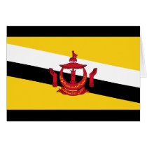 Brunei Darussalam Flag Cards