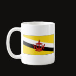 Brunei Flag Map Classic Mug