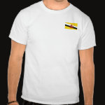 Brunei Flag Map Basic T-Shirt