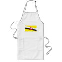 Brunei Flag Apron