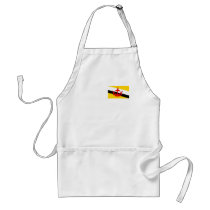 Brunei Flag aprons by CulturalPerspective3 Brunei Flag aprons