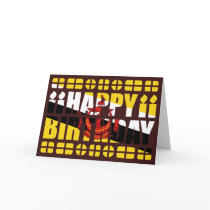 Brunei Flag Birthday Card