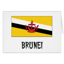 Brunei Flag cards by flagshirt Brunei Flag cards