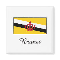 Brunei Flag Design magnets by flagshirt Brunei Flag Design magnets