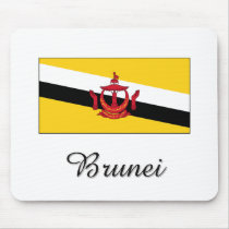 Brunei Flag Design mousepads