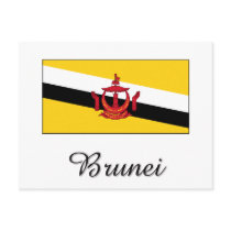Brunei Flag Design postcards