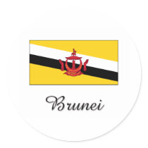 Brunei Flag Design stickers by flagshirt Brunei Flag Design stickers
