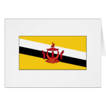 Brunei FLAG International cards by flagshirt Brunei FLAG International cards