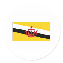 Brunei FLAG International stickers by flagshirt Brunei FLAG International stickers