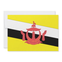 Brunei Flag Personalized Invite