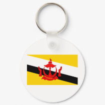 Brunei Flag keychains by CulturalPerspective3 Brunei Flag keychains