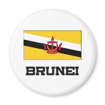 Brunei Flag magnets by tshirtshirts Brunei Flag magnets