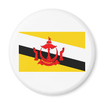 Brunei Flag magnets by CulturalPerspective3 Brunei Flag magnets