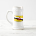 Brunei Flag & Map Mug by FlagAndMap Brunei Flag & Map Mug
