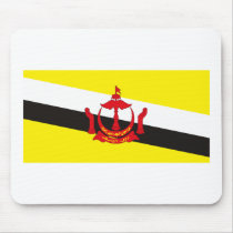 Brunei Flag Mousepad