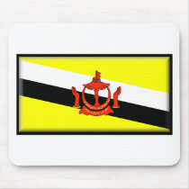 Brunei Flag mousepads