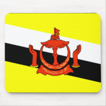 Brunei Flag Mousepad