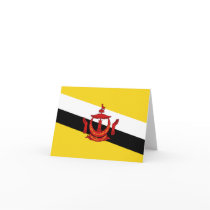 Brunei Flag Notecard