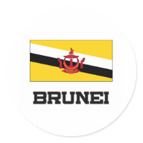Brunei Flag stickers by tshirtshirts Brunei Flag stickers