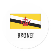 Brunei Flag stickers by flagshirt Brunei Flag stickers