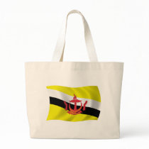 Brunei Flag Tote Bag by LivingFlags2 Brunei Flag Tote Bag