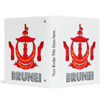 Brunei High Quality Coat of Arms binders