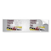 Bruneian and a Champion Bumper Stickers