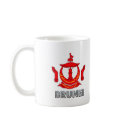 Bruneian Emblem mugs by FlagStore Bruneian Emblem mugs