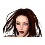 female, digital art, poster, print, art, fantasy,