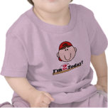 Brunette Boy Baseball 2nd Birthday Shirt