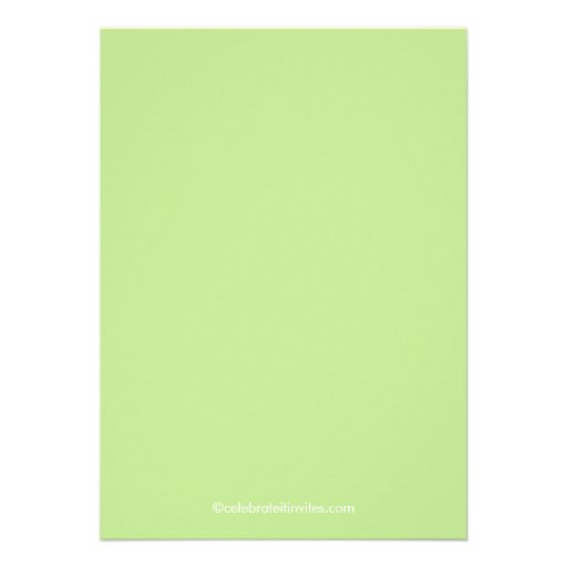 Brunette Bride Bridal Shower Invitation Green Gray