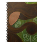 "Brunette" by Lara Kulpa - Notebook notebooks