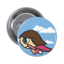 Brunette Close-up Daylight Flight Button