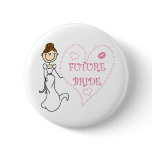 Brunette Future Bride Pins