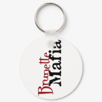 Brunette Mafia - Keychain by BlondeAmbition Brunette Mafia - Keychain