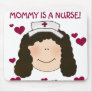 Brunette Mommy is a Nurse Mouse Mat