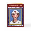 Brunette RN - Happy Nurses Week card (2)