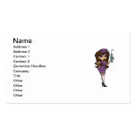 Brunette This Nurse Calls the Shots Gifts Business Card
