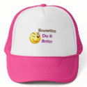Brunettes Do It Better ;) hats by snowkisd Brunettes Do It Better ;) hats