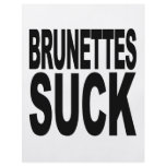 Brunettes Suck Flyer Design